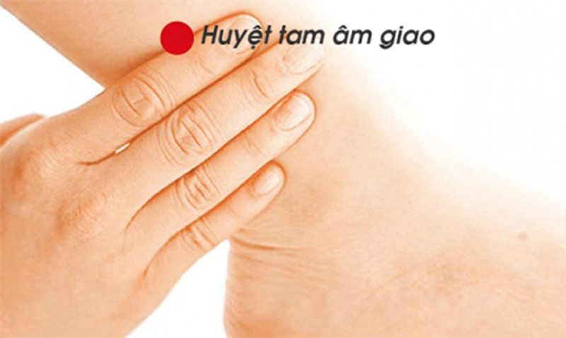 huyệt tam âm giao